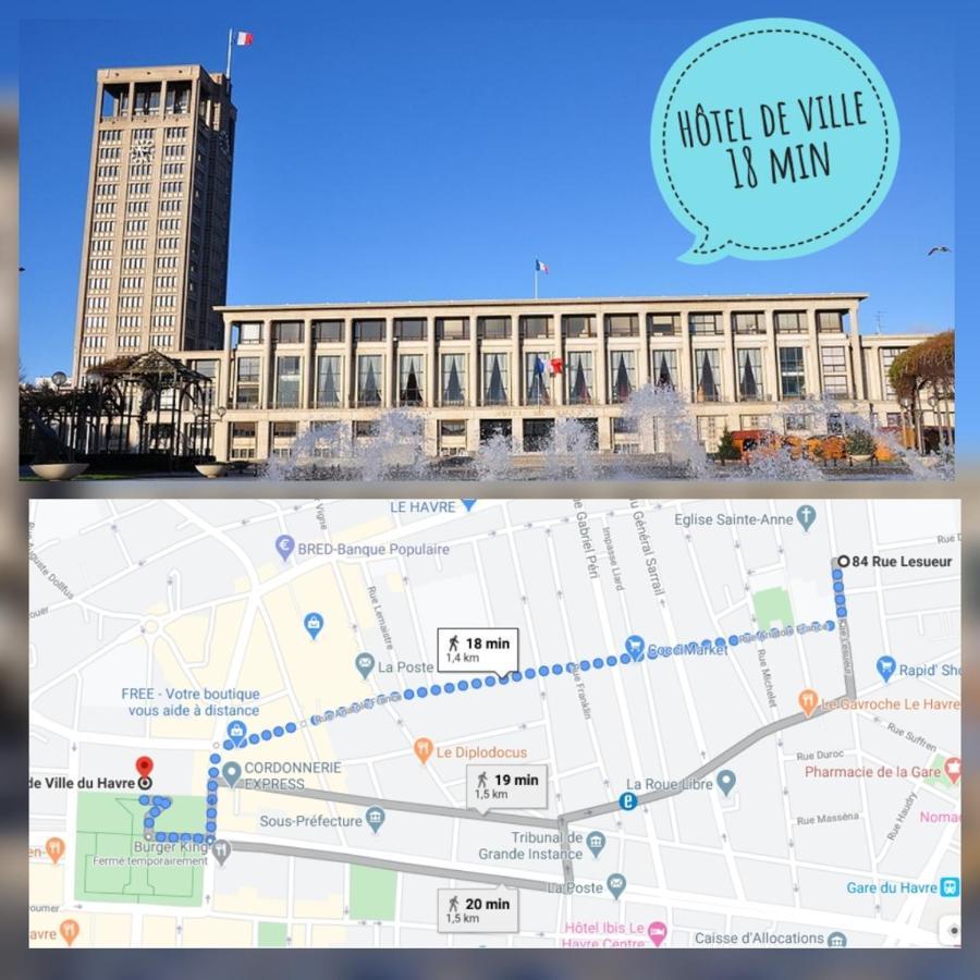 Lpah Halte Weekend Apartment เลออาฟร์ ภายนอก รูปภาพ